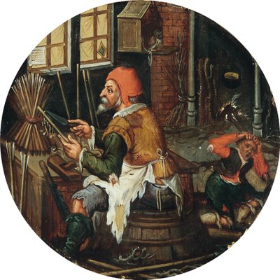 Arrow Maker by Pieter Brueghel the Younger
